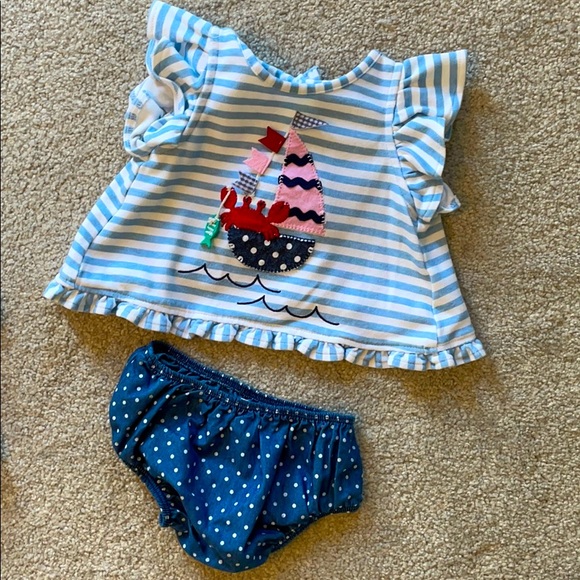 Mud Pie Girls 6-9 Month Matching Sets - Picture 3 of 5